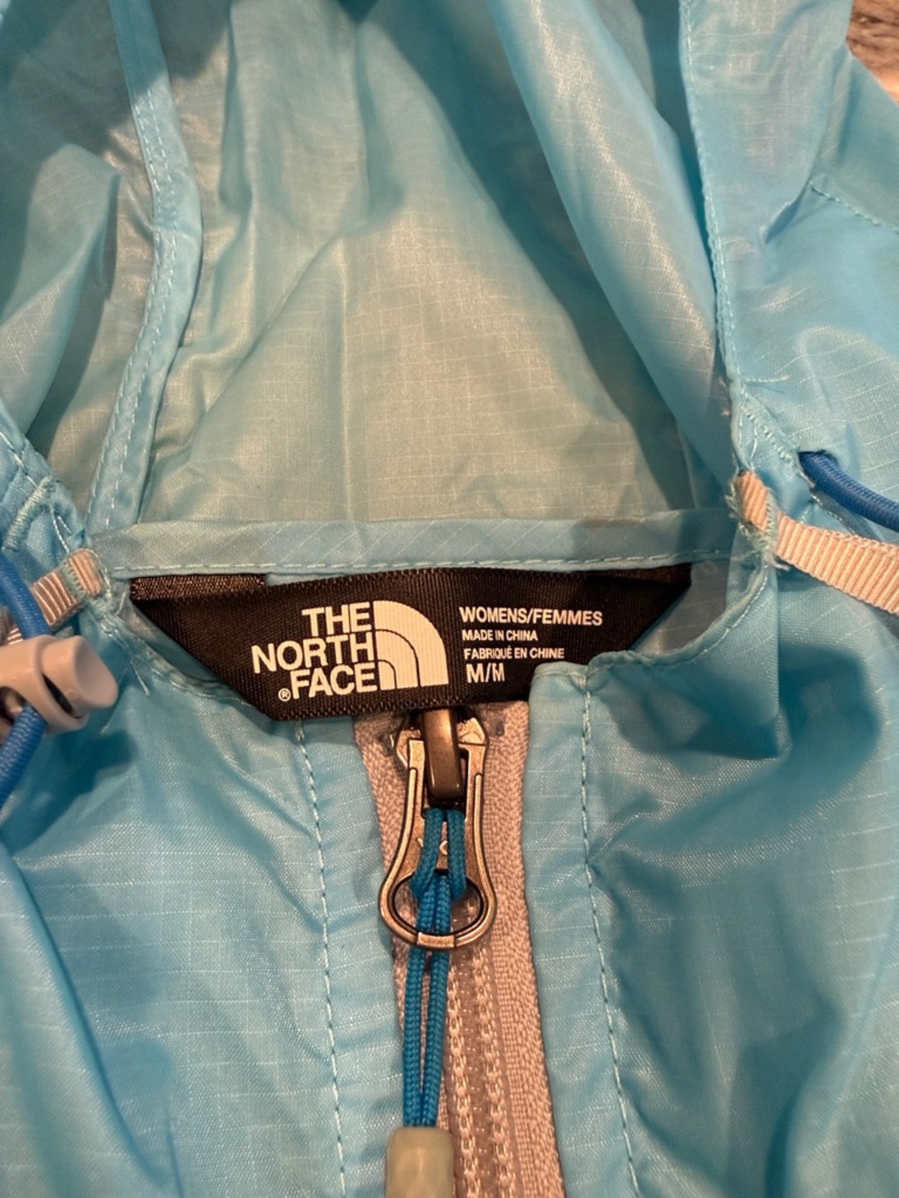 The North Face Women's Light Blue Varsity Jacket